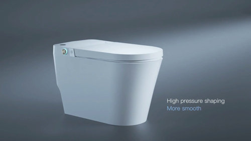 QuantumOne™ 1.0 Elongated Rear-Outlet Wall-Mount Toilet Combination