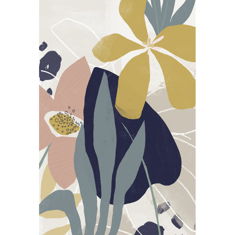 Papier jardin I, H 36 po x l 24 po x P 1 po