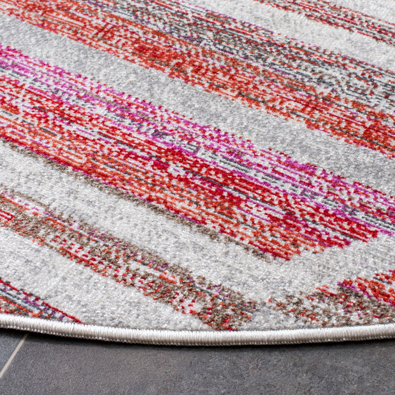 Neven 400 Performance Geometric Indoor/Outdoor Area Rug, Runner 2'3" x 8'