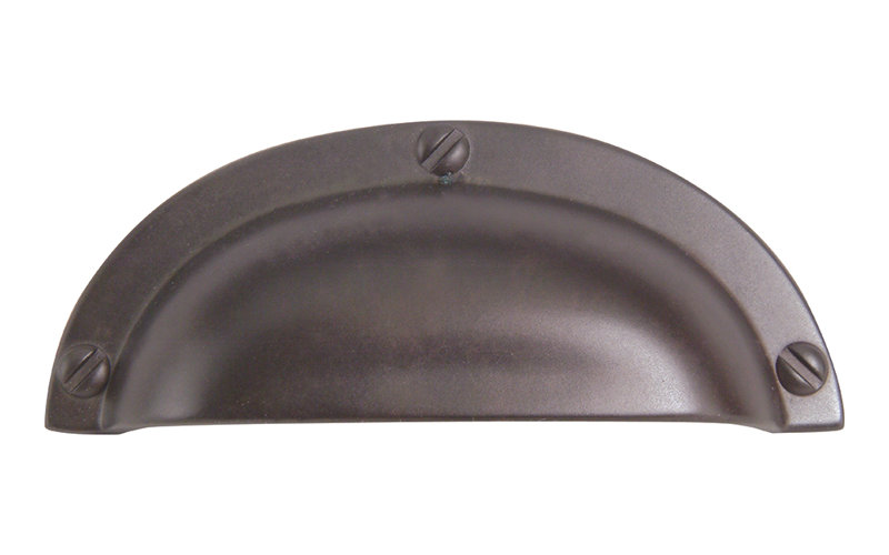 Successi 2 1/2" Center to Center Cup/Bin Pull, Oil Rubbed Bronze