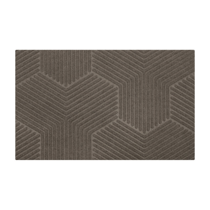 Paillasson WaterHog® Luxe Zephyr, L 21,5 po x L 35 po, Grège