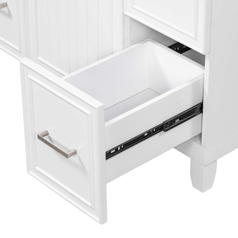 Meuble-lavabo 36 po, lavabo non inclus, Blanc