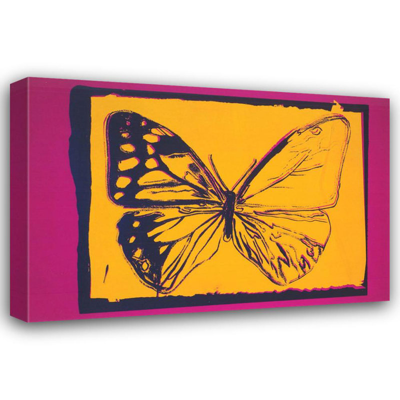 Papillon en voie de disparition, H 12 po x l 18 po