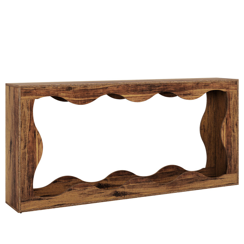 Farmhouse Console Table, Narrow Console Table For Entryway Living Room