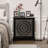 Levera Farmhouse 3-Drawer Dresser, Distressed Chest Nightstand-1002586226