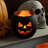 Halloween Table Centerpiece Candle Holder Set of 12 - Premium Glass, Electroplating & Laser Engraving, Tealight/LED Compatible Halloween Decor