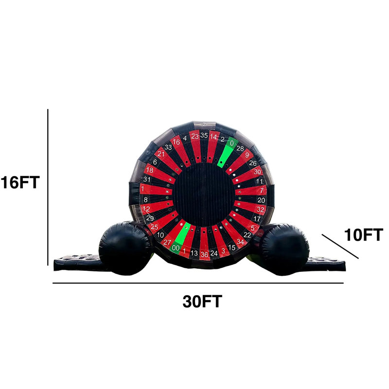 Jeu de fléchettes de 16 pi JumpOrange Multi-Usage