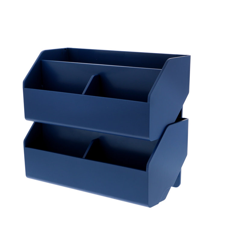Rangement large pour porte-crayons Yokoyama, Bleu