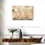 Carte postale, carte du monde, reproduction d'art sur toile-553820967