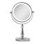 Miroir de maquillage / rasage pivotant à DEL à deux côtés de nouvelle génération-32039487