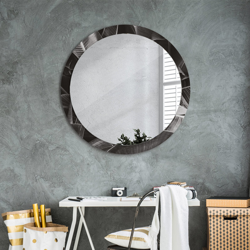 Huldar Glass Flat Wall Mirror