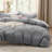 Bedsure Microfiber Duvet Cover King Size - Prewashed Cotton-Like Extra Soft Bedding Set (Set of 3)-907706782-920338767