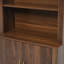 Armoire de rangement moderne de 71 pouces de hauteur avec étagères à 3 niveaux-624429184
