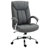 Akalpreet Home Office Chair Linen Fabric Computer Chair with Armrests Grey-751925610