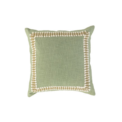 100% Cotton Throw Pillow