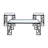 Modern Metal-Framed Tempered Glass Tables Set for Living Room, Enhancing Style and Functionality