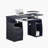 47.37'' W Desk Computer Workstation Desk with Storage for Living Room-1704292211