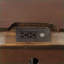 Table de chevet transitionnelle 3 tiroirs en bois de cerisier brun avec USB et amp; Veilleuse-2123573397