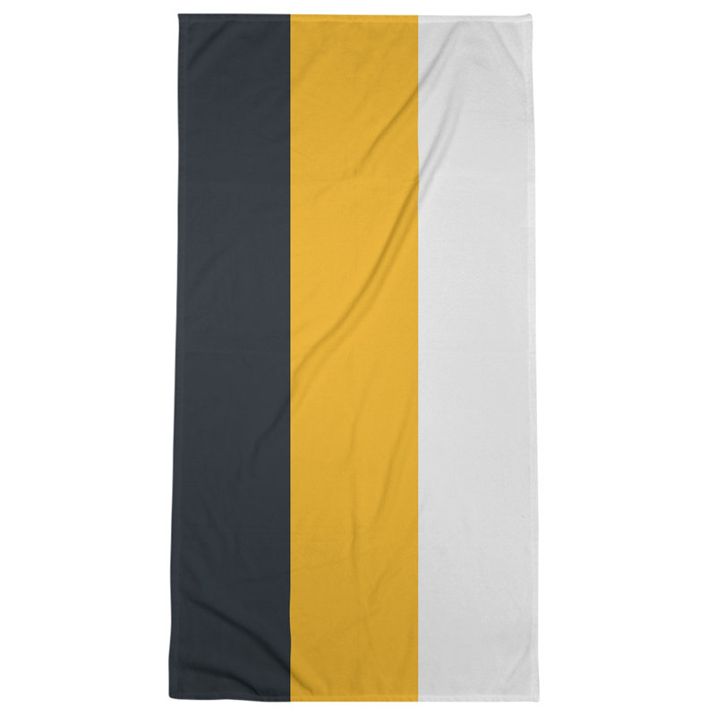 Microfiber Bath Towel, Tennessee Red Football Black/Gold