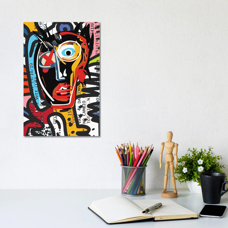 Graffiti Spirit Of The Streets by Emmanuel Signorino - Wrapped Canvas Print, 20.32 cm H x 30.48 cm W