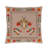 Cotton Embroidered Moth & Flora Accent Pillow