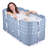 Portable Bath Tub No Installation, Foldable Bathtub For Adults, Separate Hot Spa Tub For Shower Stall, Non-Inflatable Ice Folding Bathubs, Family Soaking Baths
