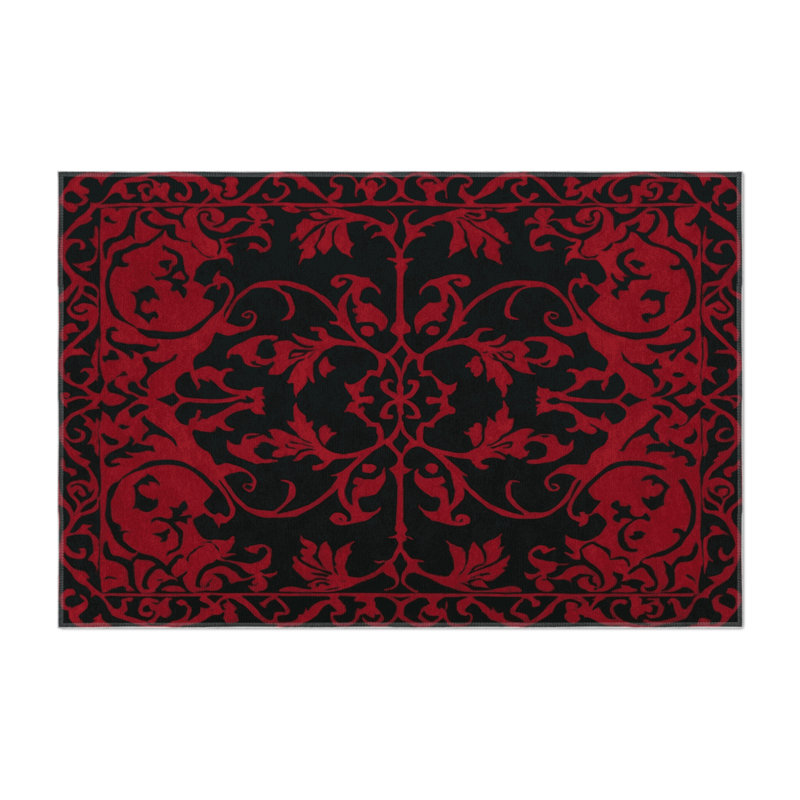 Luminary Blossom Indoor And Outdoor Area Rug, Rectangle 1'6" x 2'6"
