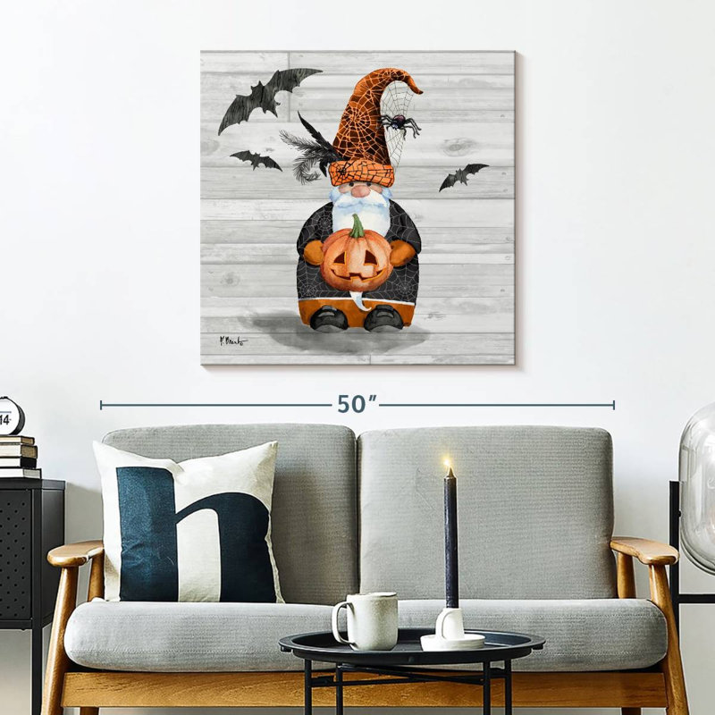 Gnome d'Halloween Lelend I, H 30 po x l 30 po