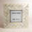 Vic Beige Bone Embossed Picture Frame