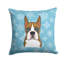  Coussin Snowflake Boxer