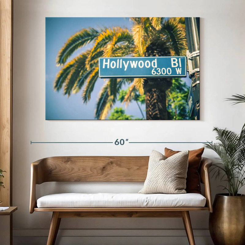 Plaque de rue Sireci Hollywood