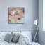 «Mauve Facets» par Silvia Vassileva, art mural sur toile