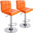 Ludmil Swivel Adjustable Height 32.5" Bar Stool-734500234-792978111