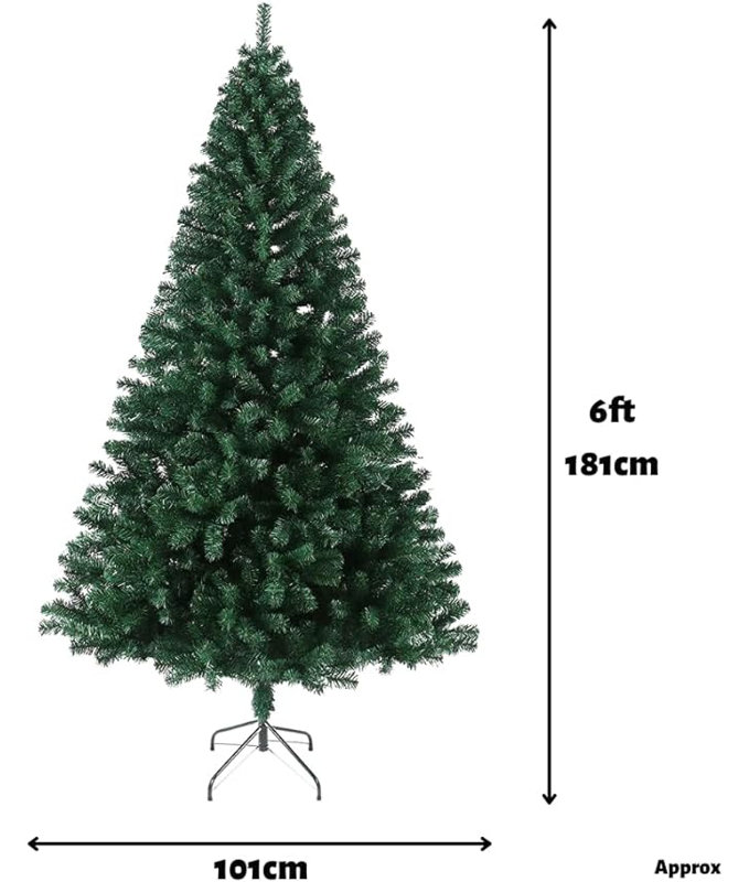Artificial Christmas Tree, 181"H
