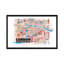 London UK Illustrated Map by Markus & Martina Bleichner - Painting on Canvas-376827645-376827642
