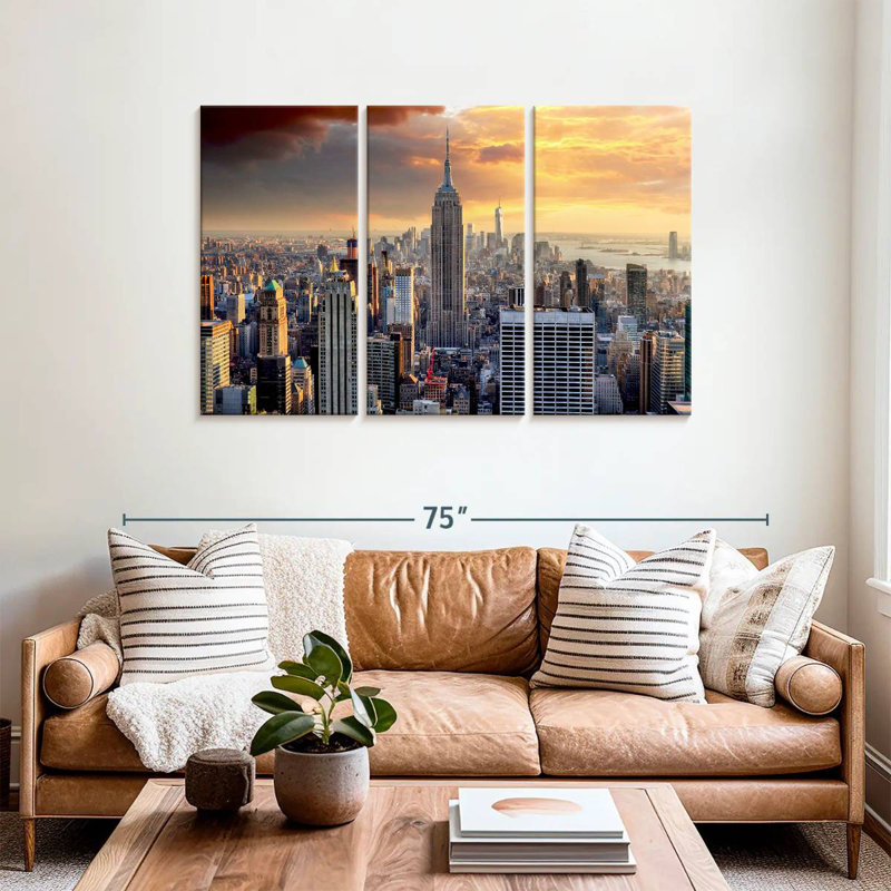Sirci Metropolitan NYC, H 36 po x l 57 po