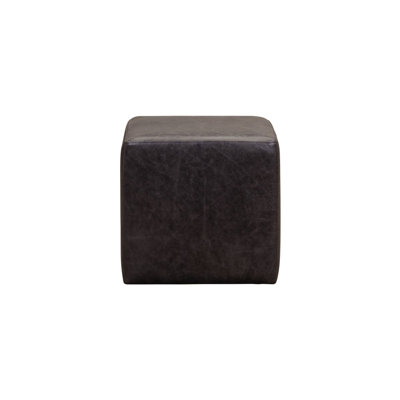 Happy Hour Swivel Ottoman in Hair On Hide Cream