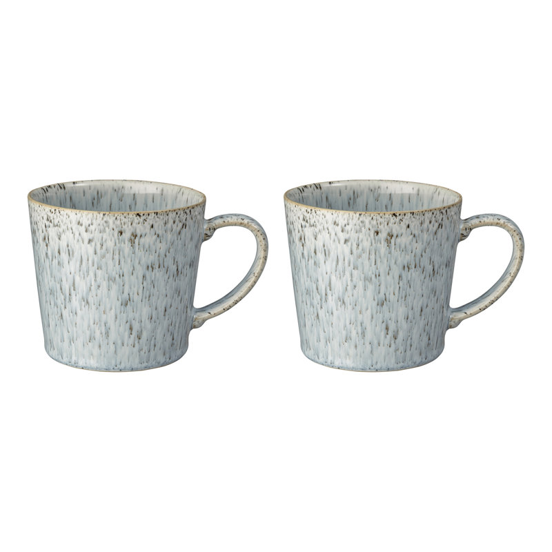 Denby Halo Speckle Mugs