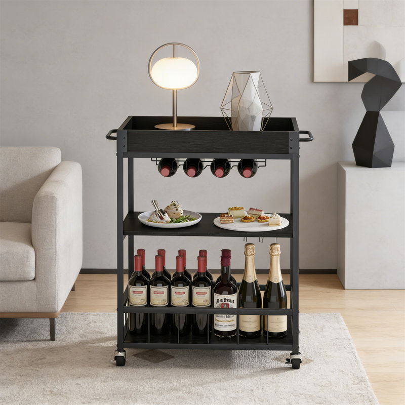 Metal Bar Cart