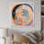 Cadre flottant blanc