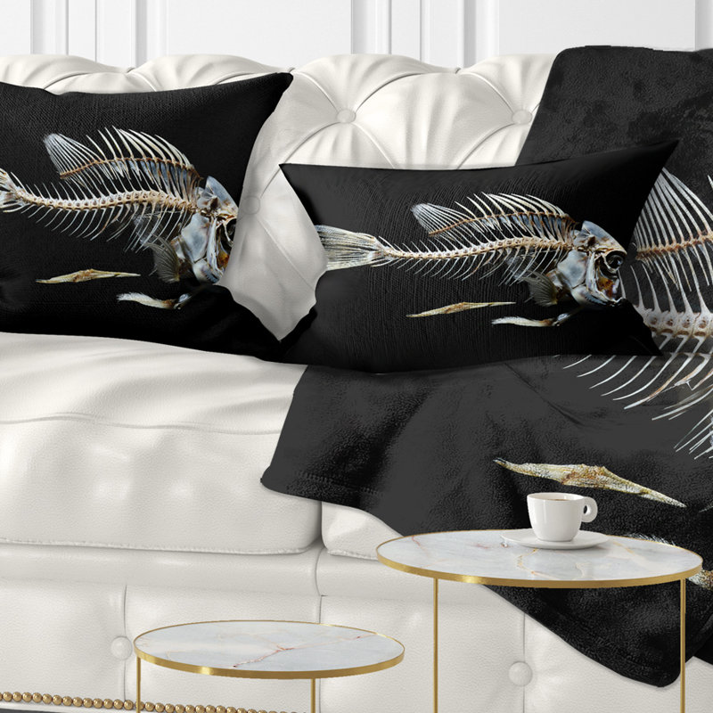 Coussin lombaire à squelette pour poisson animal