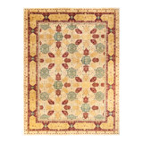 Classic One-of-a-Kind 9'3" X 12'3" Hand Knotted Area Rug