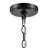 1-light Ribbed Glass Single Pendant-1277257770