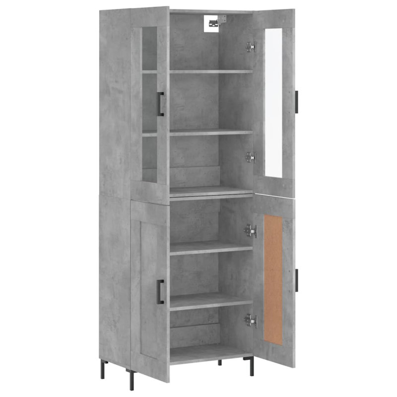 Frankfield 69.5cm Sideboard, Concrete Grey