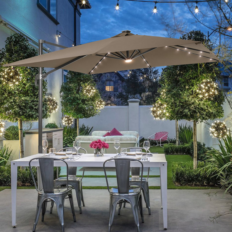 Parasol 120 po Roselinde, Taupe