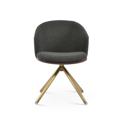 Athena Stick Swivel Arm Chair