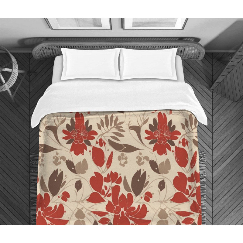 Floral Anouska Comforter, Twin Comforter