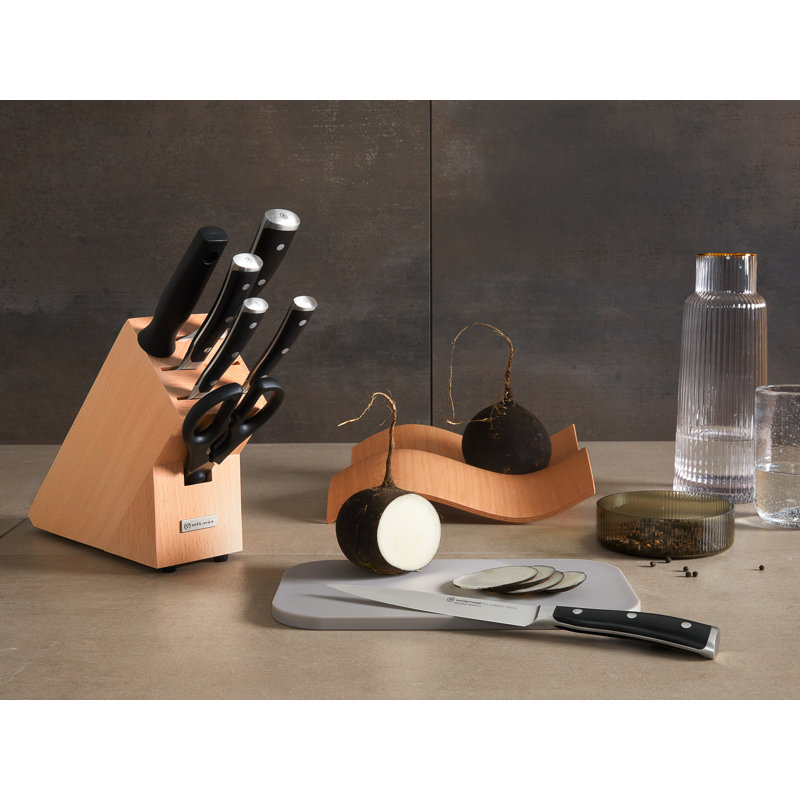 WÜSTHOF Classic Ikon 8-Piece Starter Knife Block Set