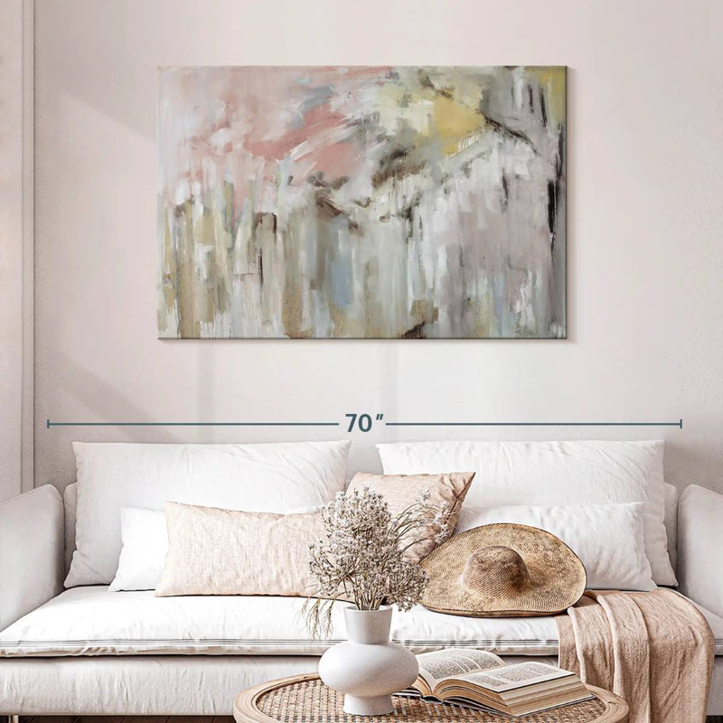 Avery Spring Splash Abstract, 30" H x 45" W