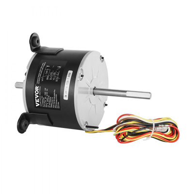 Moteur de ventilateur à courant alternatif 1 / 5HP RV AC115V 2,6A 1650RPM monophasé avec condensateur 5uf / 370V